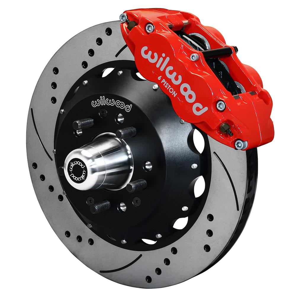 Wilwood Forged Narrow Superlite 6R Big Brake Front Brake Kits 140-16909-DR