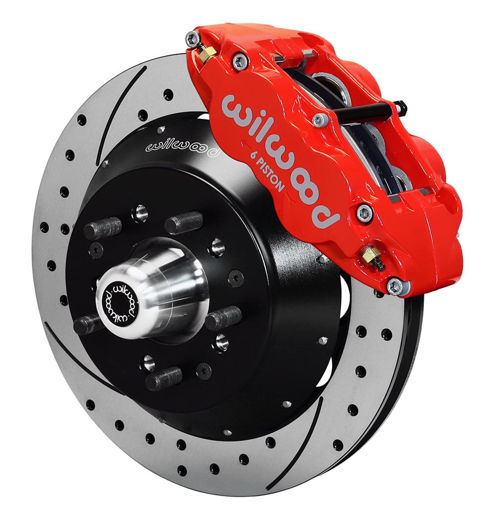 Wilwood Forged Narrow Superlite 6R Big Brake Front Brake Kits 140-9920-DR