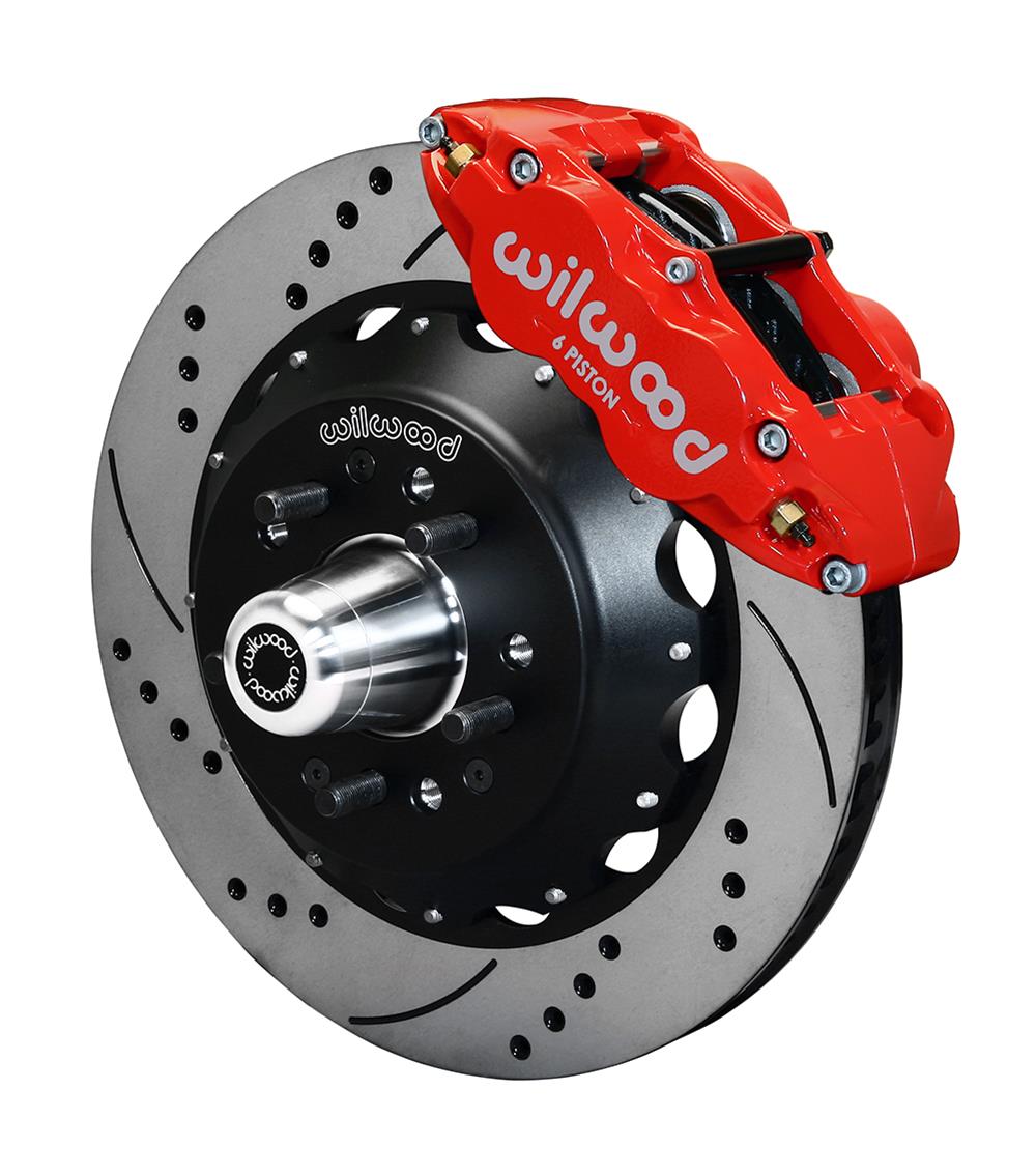 Wilwood Forged Narrow Superlite 6R Big Brake Front Brake Kits 140-15911-DR