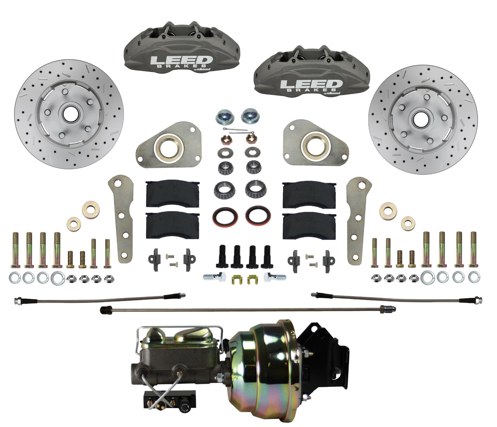 LEED Brakes Front Disc Brake Conversion Kits FC0026-8307X
