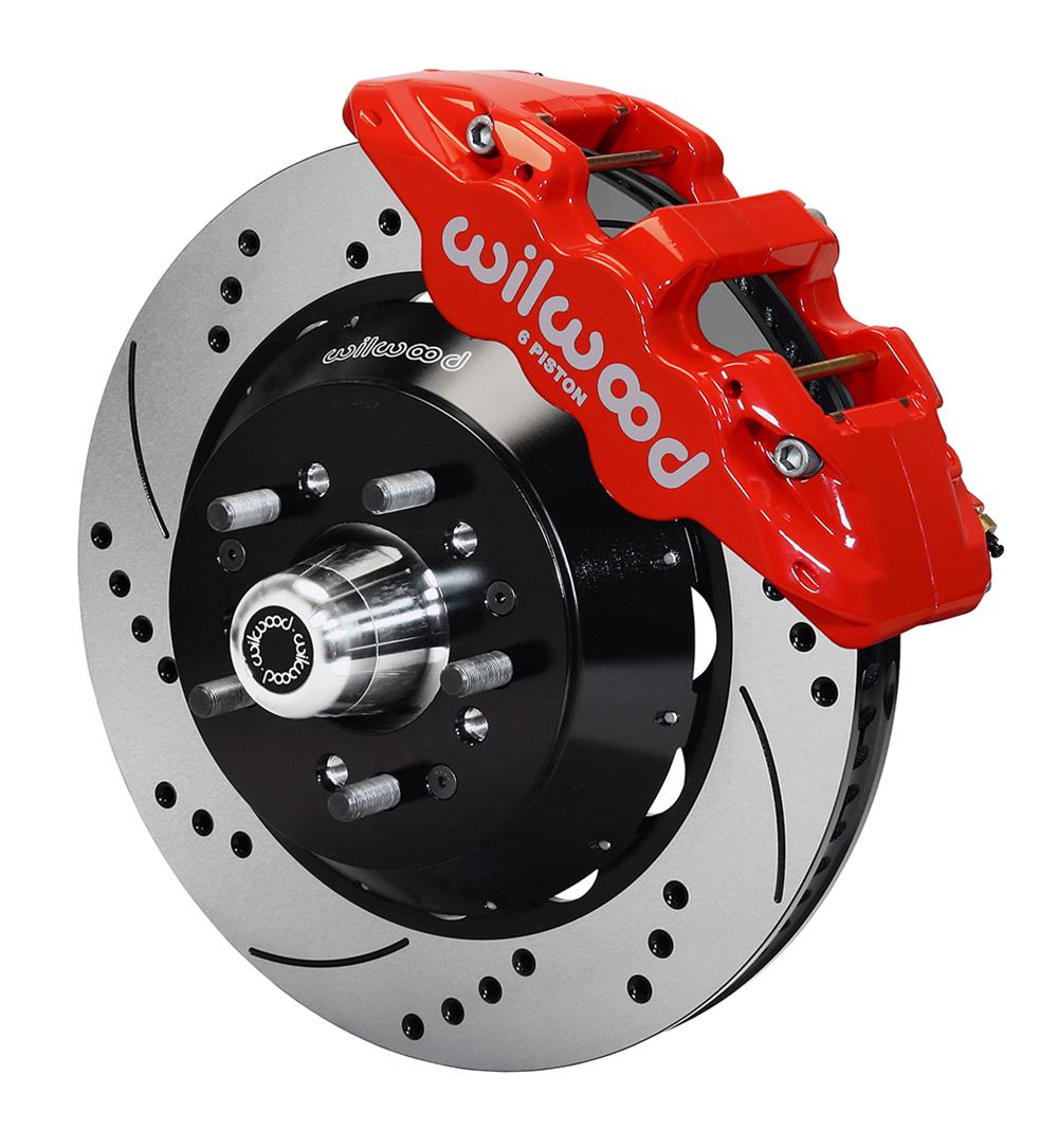 Wilwood AERO6 Big Brake Front Brake Kits 140-10641-DR